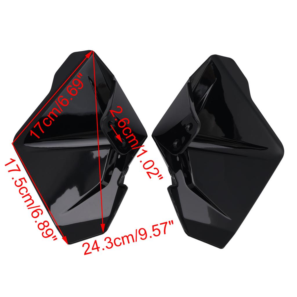 Windshield Plate Side Panels Fit for BMW R1300GS ADV 2025-2026 Black