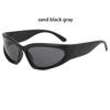 Trendy Climbing Sunglasses Y2K Outdoor Sports Shades Millennium Futuristic Sun Glasses UV Protection Outdoors Climbing Eyewear