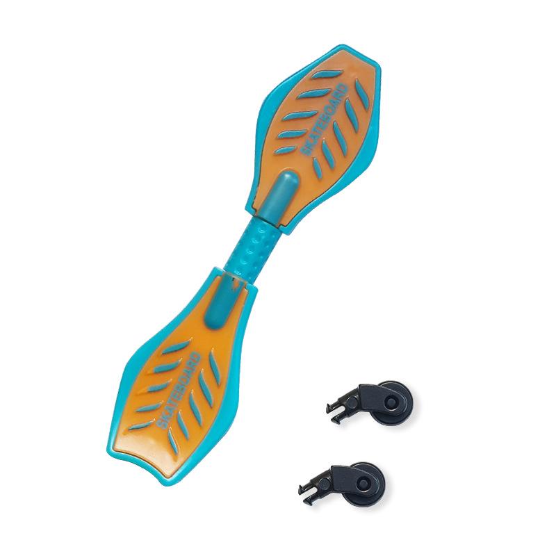 Mini Ice Skates and Finger Roller Skateboard Toy Set with Accessories