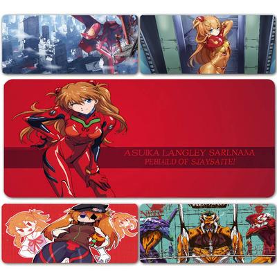Tappetini Mouse Tappetino Mouse Grande per Gaming XXL Tappetino Mouse per Tastiera Gamer Tappetino da Scrivania per Laptop Ragazza Anime Asuka E-Evangelions Tappetini Mouse