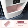 For Geely EX2 Car Rear Ventilation Anti Kick Storage Compartment Silicone Anti Dirt Box for Rear Seats Car Interior Accessories