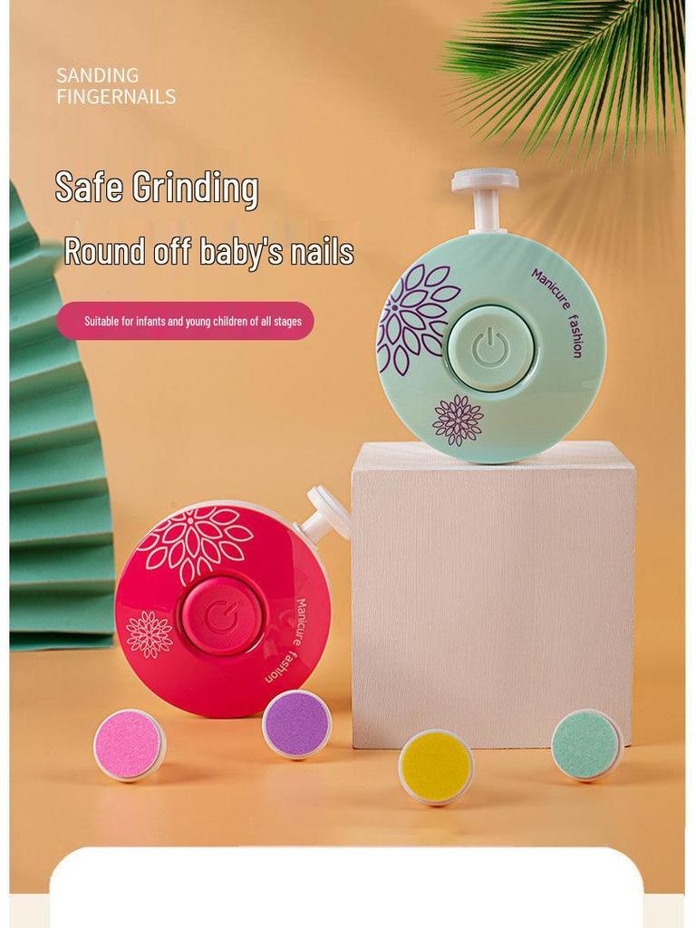 Children's and Elderly Electric Nail Trimmer and Polisher