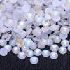 Diamante Fluorescente Morbido Vetro Aurora Strass al Vetro Neon, Gioielli Luminosi per Nail Art Accessori per Unghie Cellulari