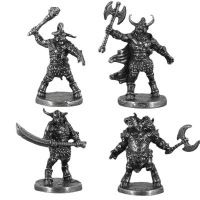 Pure Copper MYTHOS Minos Maze Tauren Soldier Model Figurines Toy Desktop Game Toys Car Decorations Ornaments Gifts for Men