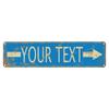4x16 Inch Customizable Aluminum Street Sign Personalized Wall Plaque Indoor Outdoor Home Decor