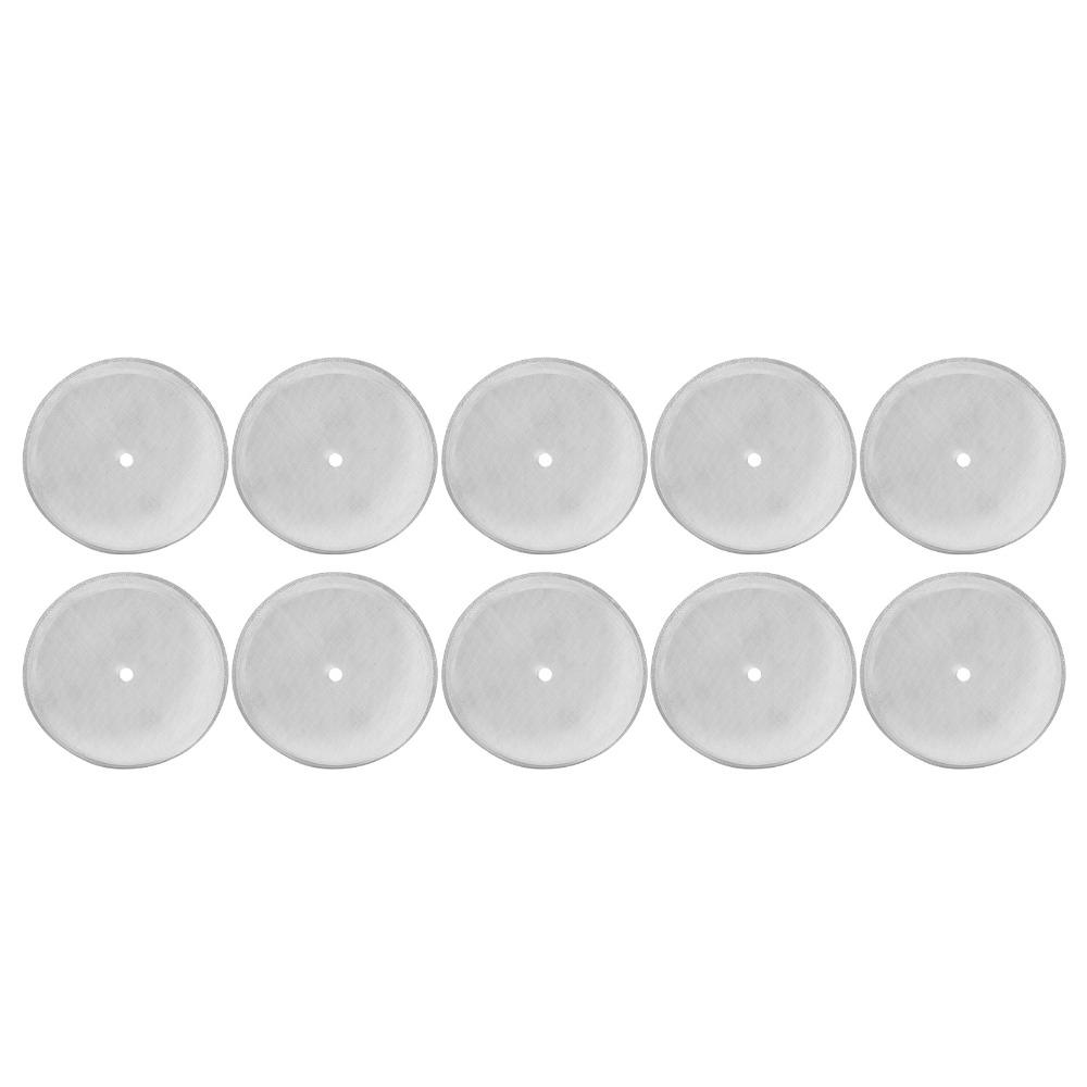 10er Set 80 Mesh Edelstahlfilter 150 Mesh Wiederverwendbarer Kaffeefilter Kaffeezubereitung