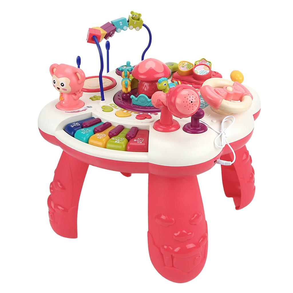 Durable Creative Interactive Portable Music Learning Activity Table for Kids