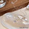 Starfish Shell Necklace Beach Vacation Style Pendant Necklace for Women Fashion Collarbone Chain Summer Sweet Jewelry Gift
