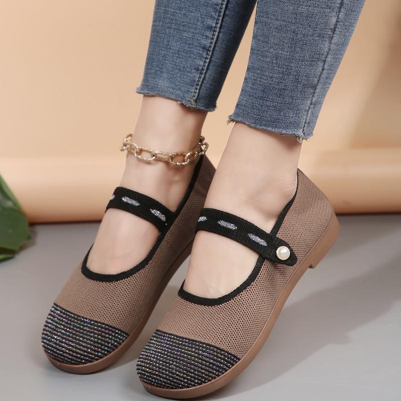 Fashion 2025 NEW Fashionable New Lightweight Women's Spring/autumn Round Toe Non-slip Casual Shoes