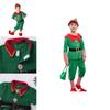 Festive Green Elf Santa Claus Costume For Adults And Kids Perfect For Family Christmas Celebrations