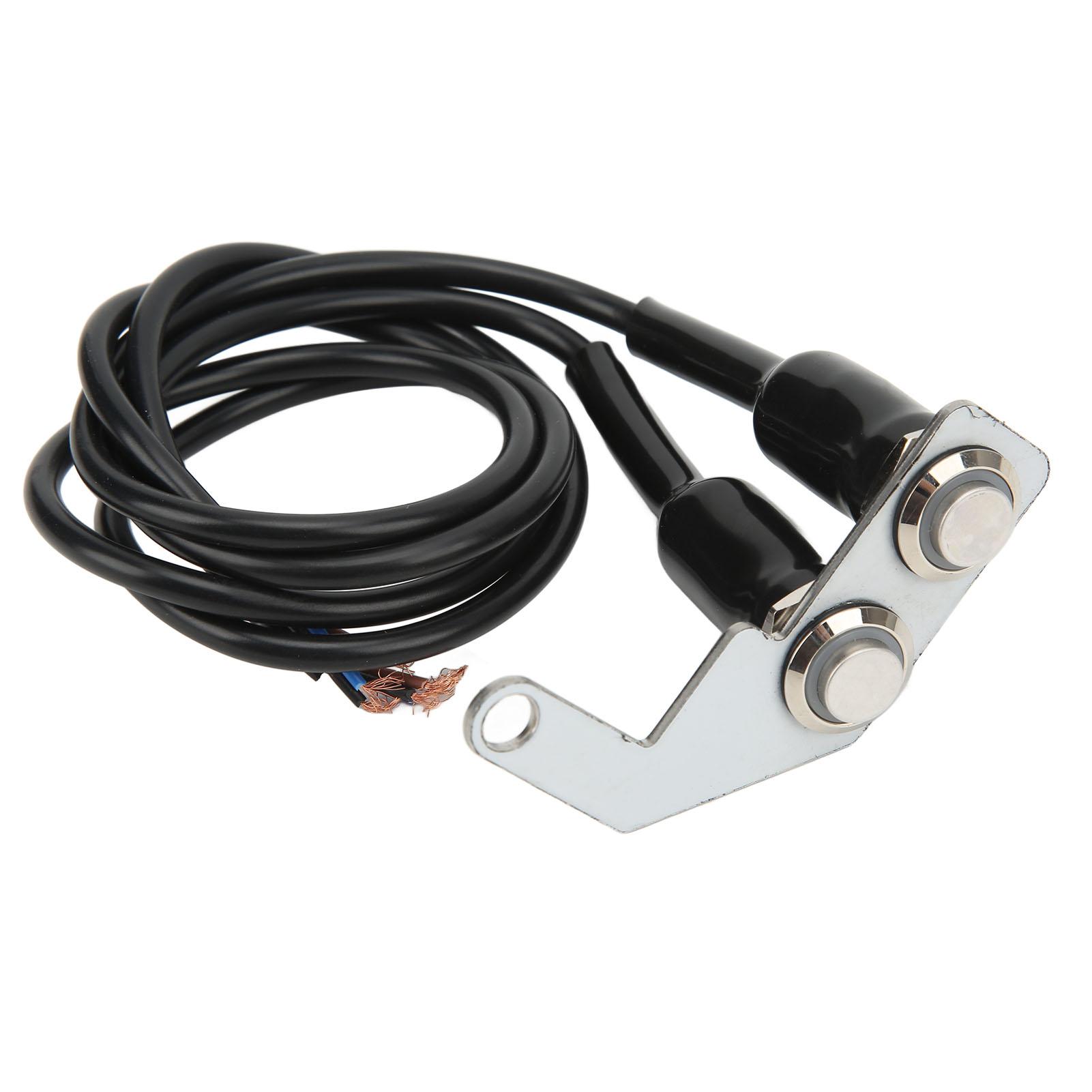 

Светодиодный переключатель на руль мотоцикла, противотуманная фара, кнопка включения/выключения с кронштейном из нержавеющей стали