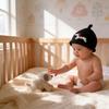 Baby Knit Hat With Cute Puppy Design For Winter Warmth For 6 To 24 Months