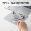 Sanwa Supply Laptop Stand Rotating Angle and Height PDA-STN89S (with Function, Adjustment)