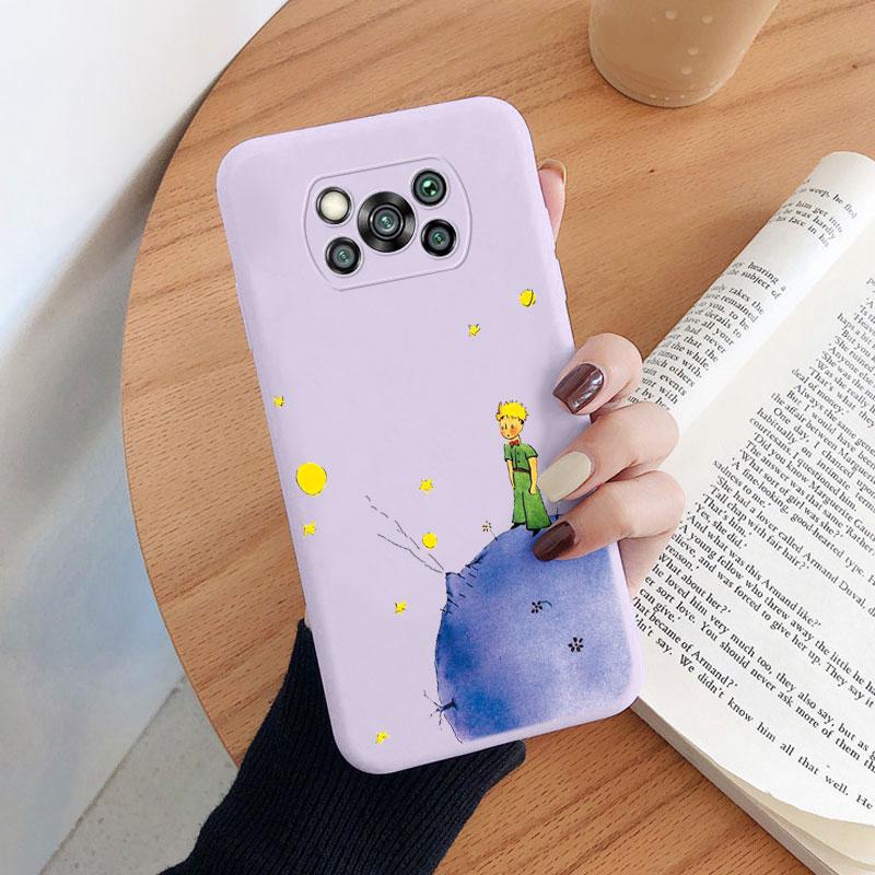 For Poco X3 Pro PocoX3 NFC Cover Cute Flower Phone Case For Xiaomi Poco X3 X 3 Fashion Dinosaur Silicone Bumper Soft TPU Coque