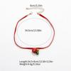 Classic Holiday Choker Necklace: Red Velvet Ribbon with Red, Yellow, Green Bells