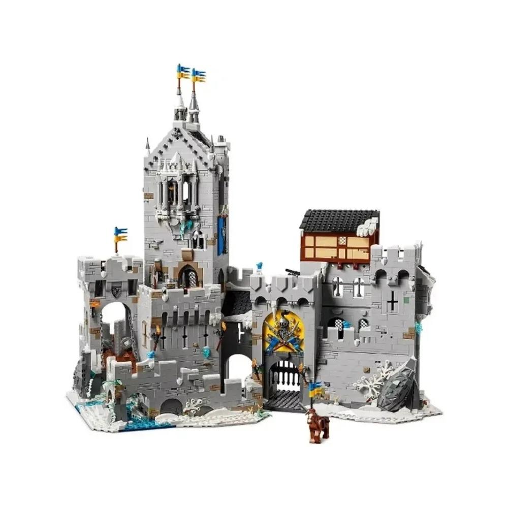 3995PCSCreative Series Architectural House OrnamentBlack Wing Castle Adult Educational Assembly Building Blocks Toy Gift