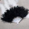Federfächer Faltbar Flauschig Handgefertigt Doppelseitig Feder Tanzfächer Hochzeitsparty Laufsteg Requisiten Accessoires Heimdekoration