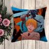 Anime Pillow Chainsaw Man Decorative Pillowcases  Sofa Cushions Cushion Cover  Pilow Cases Throw Pillows Fall Decor