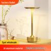 Retro Metal Touch Table Lamp - USB Charging Decorative Night Light for Camping, Bars, Restaurants, and Desktops