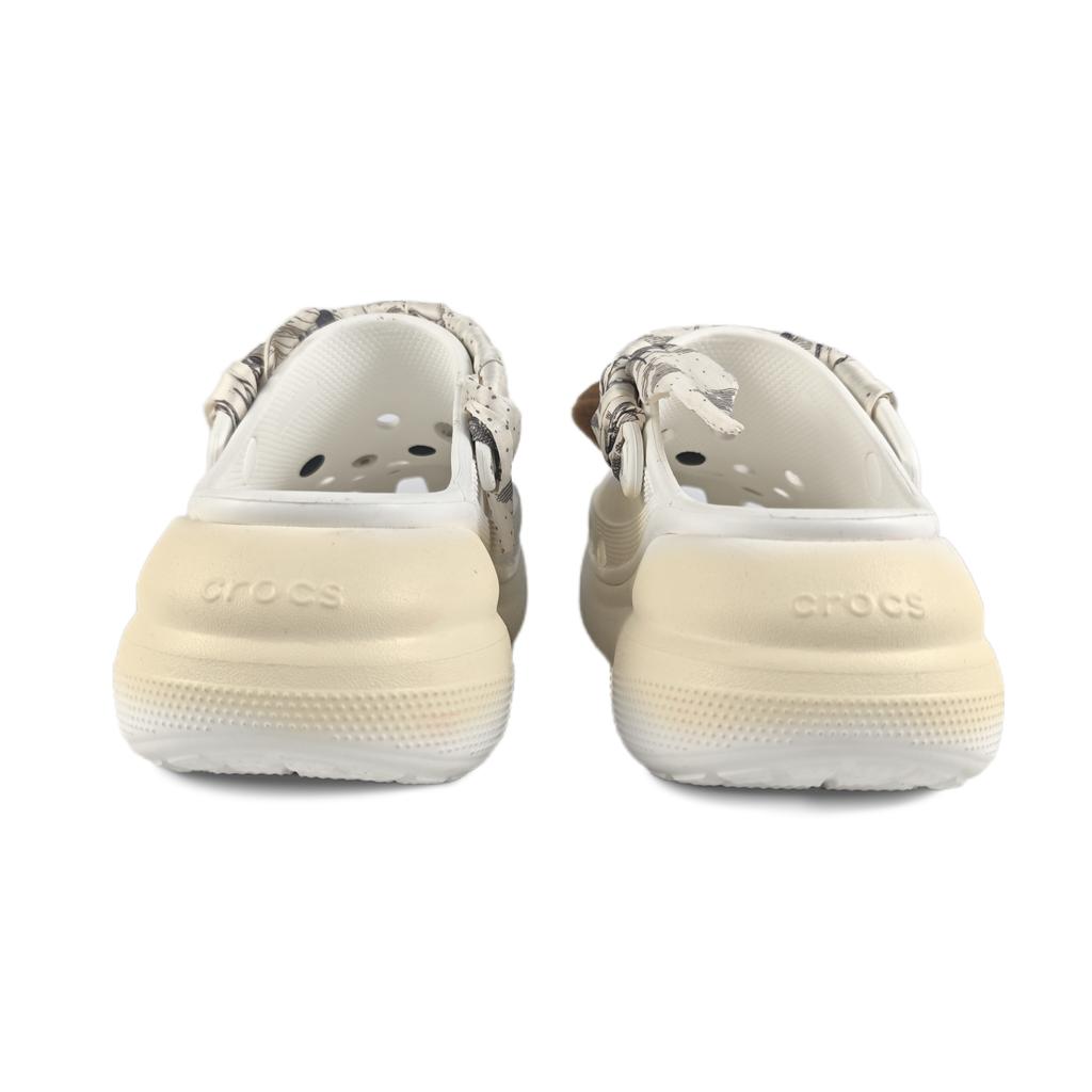 Crocs Crush Clog EVA Casual Fashion Versatile Exquisite Simple Trend Hole Shoes Unisex White