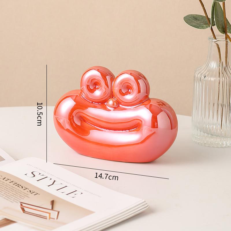 Unique Sausage-Shaped Decorative Ceramic Home Decoration Ornaments Creative Kitchen Living Room Decor Accessories