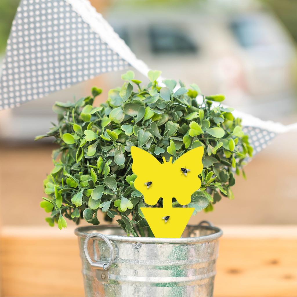 Double Sided Special Shaped Sticky Board Insect Yellow Board Flying