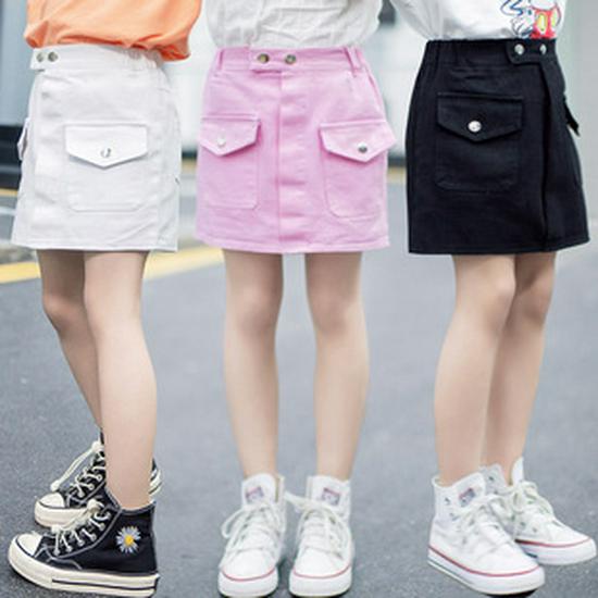 Kinderjeans mit Waschung und Rissen für Mädchen und Jungen - Trendiger koreanischer Stil, perfekt für Frühling und Herbst