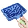 Self Draining Soap Bar Silicone Holder Kitchen Sink Soap Dish Sponge Tray Soft Shower Soap Dish Organizer Storage Accessories