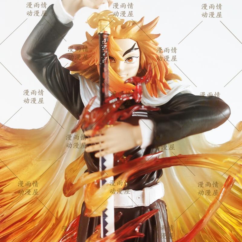 Demon GK Slayerrengoku Kyoujurou Unlimited Hunters Do Ornaments Anime Action Figure Desktop Ornaments Collection Surprise Gift