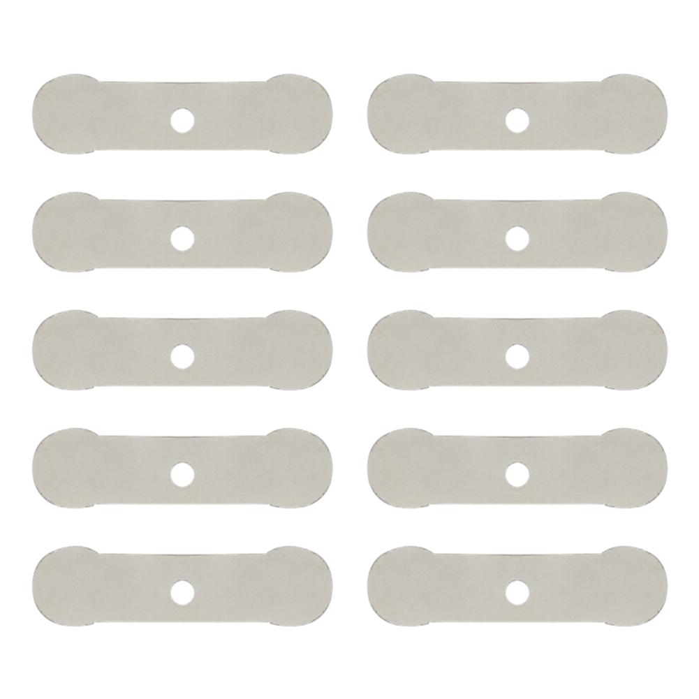 10 Stück Luftkompressor Ventilplatten Aluminiumblech Silber Für Luftkompressor Leise Ölfrei Maschine Kompressor Ventilplattensatz