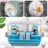 Hamster Running Disc Toy 3 Size Silent Small Pet Rotatory Jogging Wheel Small Pets Sports Wheel Toys Hamster Cage Accessories