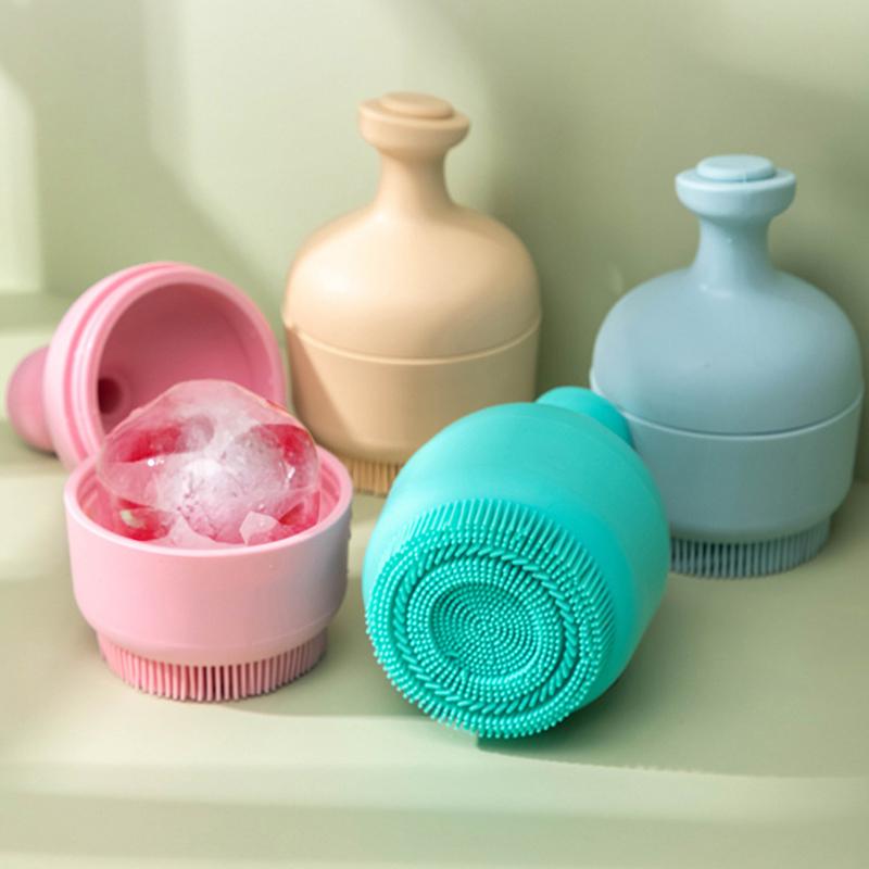 

Silicone Ice CompressorBrush Integrated Ice Compress MaskRoller Type Massage Ice GridEliminate Eye Fatigue