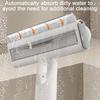 1/2Pcs Window Wiper with Bevel Scraper Design Automatic Water Recovery Wiper Portable Multi-Surface Glass Cleaner