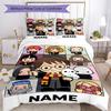Warner Bros. Films (23) Customize Your Name Bedding Set Breathable Duvet Cover with Pillowcases Home Decoration Birthday Gift
