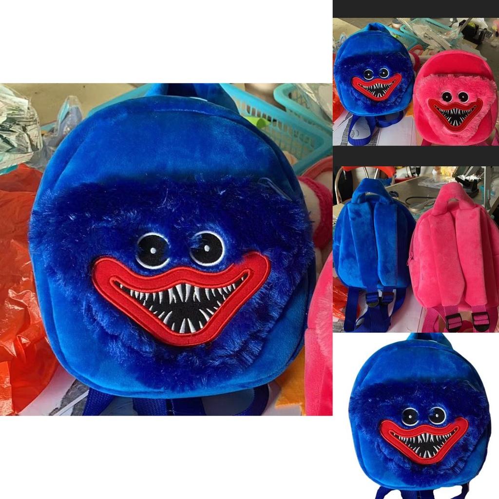 Ultra miękki plecak pluszowy Poppy Playtime Huggy Wuggy Kissy Missy Maskotki Dla Chłopców I Dziewczynek