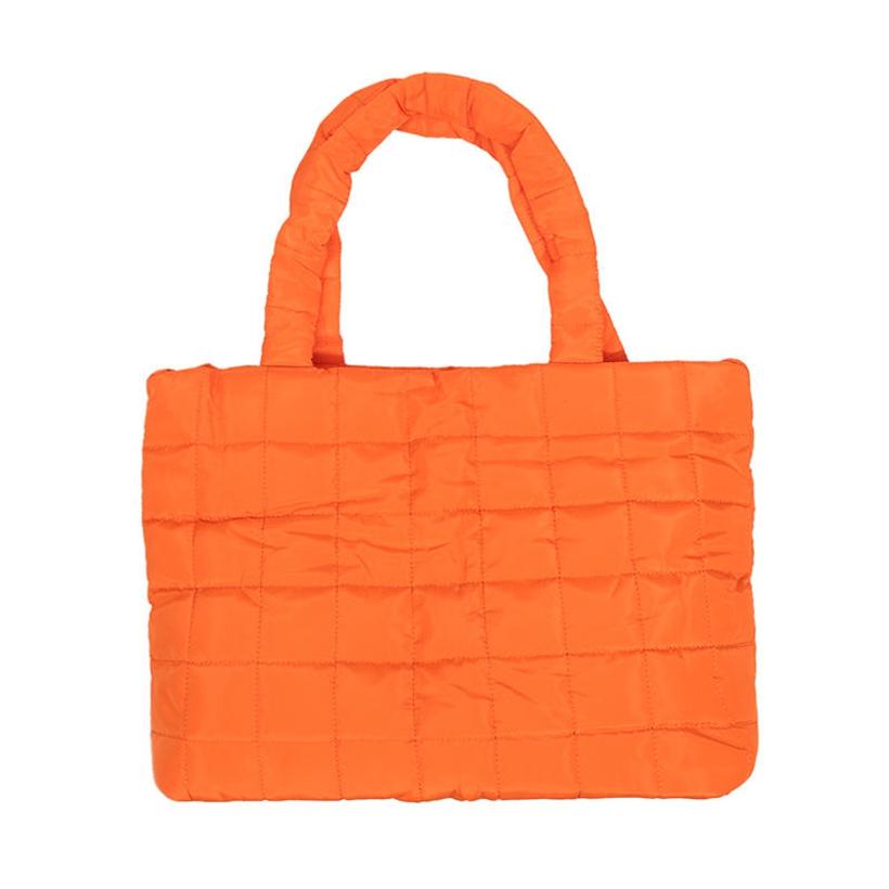 Minimalist Quilted Puffy Tote Bag Large Capacity Crossbody Bag Trendy Padded Shoulder Bag for Women Handbag for Daily Commute