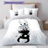 The Knight Bedding Quilt Set Quilt Cover Pillowcase Home Decoration Birthday Gift (1 * duvet cover + 2 * pillowcase, without core)