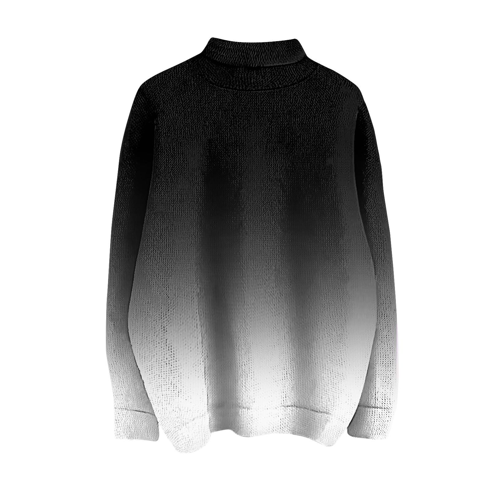 Рождественские толстовки для женщин Вязаный свитер Милая рубашка Осенняя водолазка — фото 6