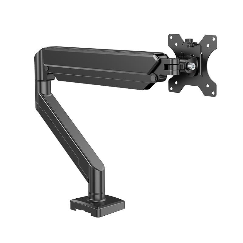 Universal Single Monitor Bracket Up To 32 Inches And 19.8 Lbs Per Screen Computer Desk Mount Stand Adjustable Computer Bracket