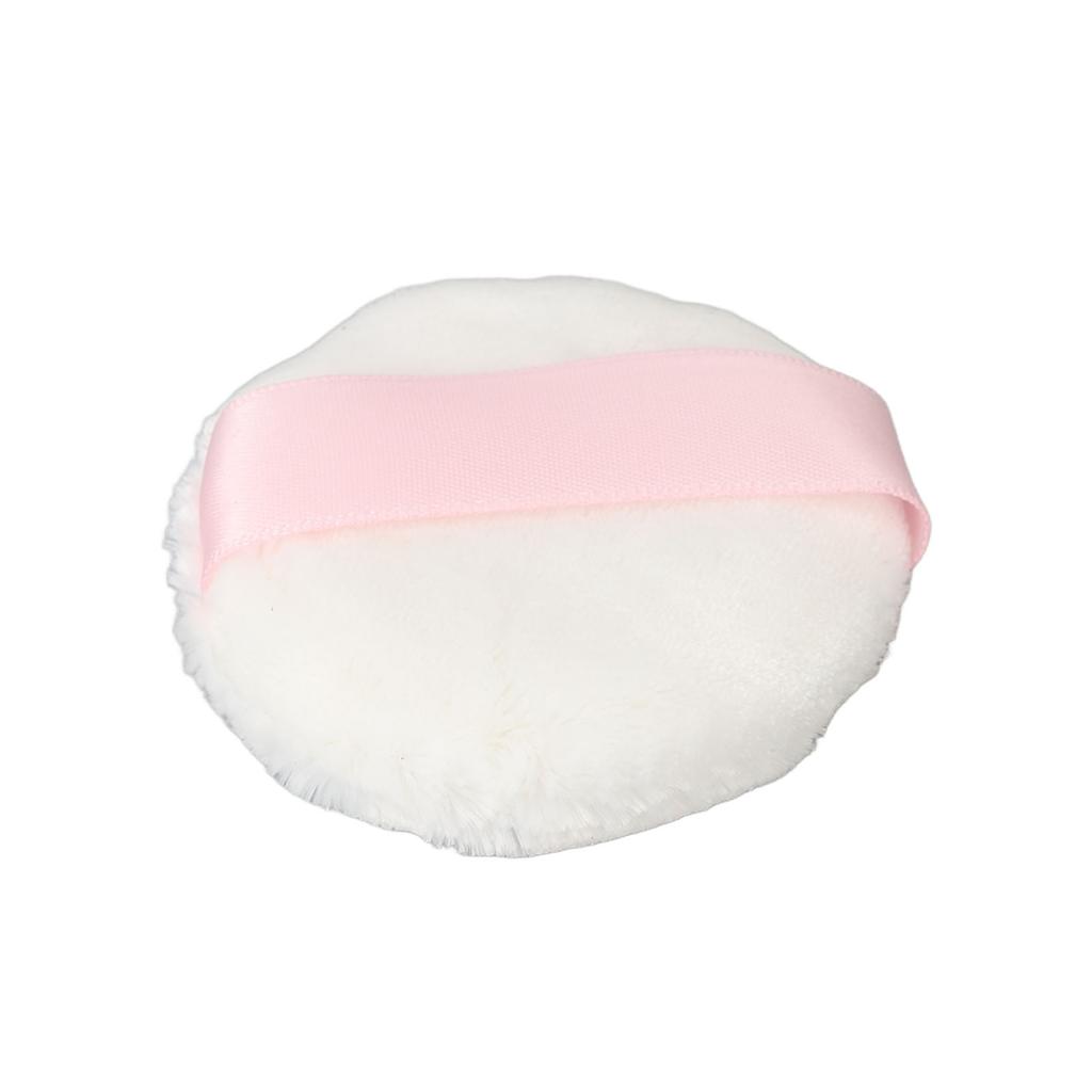 Body Powder Puff 2.4in Diameter Soft Raised Pile Breathable Washable Makeup Powder Puff for Cosmetic Family Travel
