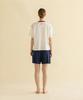 Tudeulimeoseu Red Stitch Cotton T-Shirt