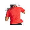 Under Armour Project Rock Gestricktes Sport Rundhals Bequemes Atmungsaktives Kurzarm T-Shirt Damen Oberteile Rot 1360593-608