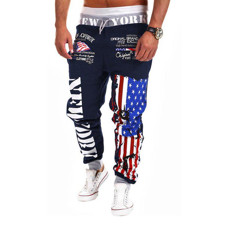 Pantaloni uomo lettera Harem rigonfio pantaloni pantaloni lunghi larghi  pantaloni della tuta in esecuzione Joggers – acquista a prezzi convenienti  sul marketplace Joom