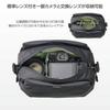 Hakuba HAKUBA Camera Case Plus Shell Stream Shoulder Bag 6 AZ Black 6L Lightweight 4977187005912 Water-Repellent AMZSP-STSB6BK