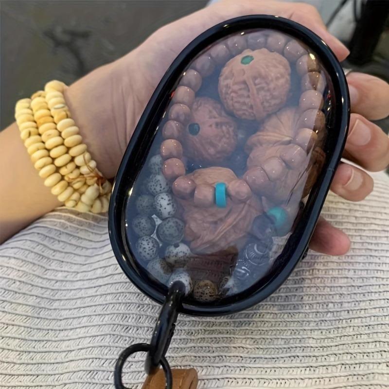 3pcs Portable Transparent Cable Organizer Box for Storing Data Cable Chargers Headphones Jewelry Keychain