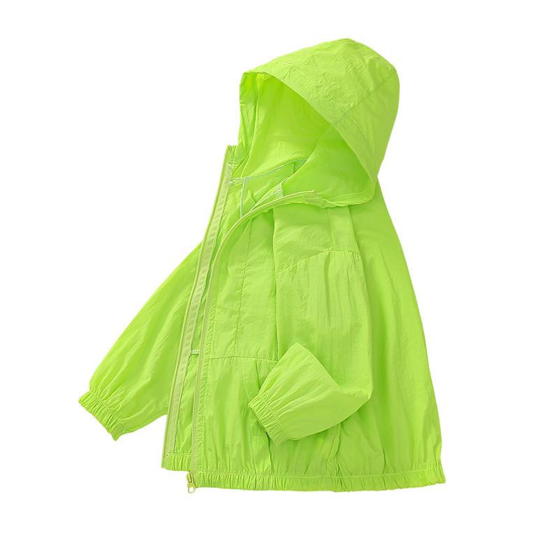 Summer 2026 Kids' Lightweight Sun Protection Jacket - Trendy Korean Style for Boys