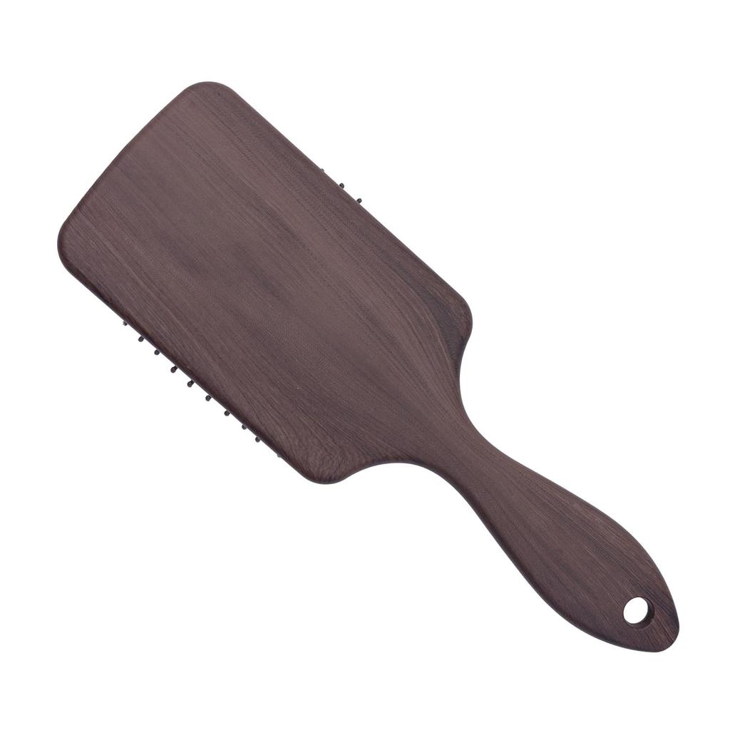 ROOTS Truglam Paddle Hair Brush | Flexi Cushion Base | Soft Tip Bristles for Detangling & Curling | Adds Volume to Quiff | For All Hair Type | Fo