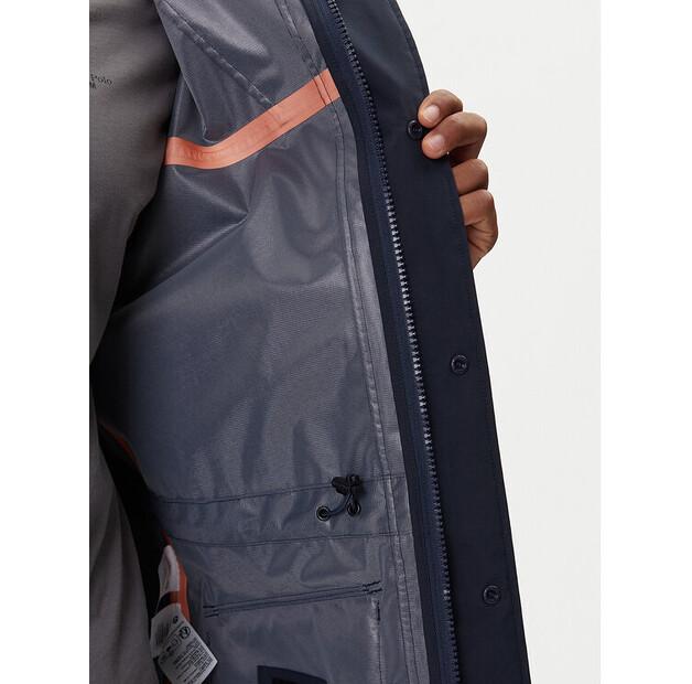 Зимняя куртка Napapijri A-Pilloz NP0A88SG Темно-синяя стандартного кроя