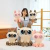 20 cm 50 cm siamesische Katze Bohnenpaste Xiao Daini Baumwollpuppe Gute Nacht Zahlung Anime Peripherie 70 cm Plüschpuppe Mädchen Herz Geschenke