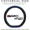 Car Steering Wheel Cover, 15 Inch Anti-Slip Steering Wheel Cover Protector With 3D Honeycomb Design, Universal Steering Wheel Covers For Cars Truck